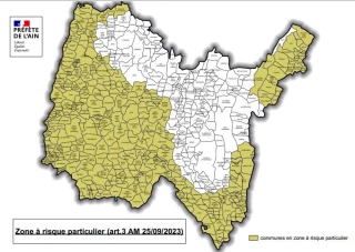 Les deux tiers du département en zone à risque particulier
