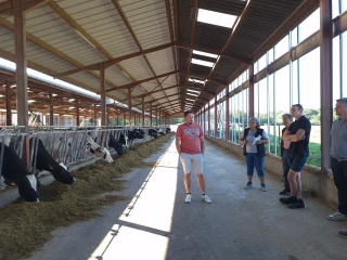 Un « Jeudi de l’agriculture » au Gaec du Moleson