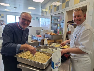 Collège Anne Franck de Miribel : un menu étoilé qui réveille les papilles