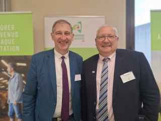 Gilles Brenon prend la présidence de la Chambre d’agriculture de l’Ain