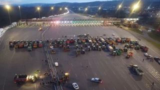 Levée du blocage du péage de Villefranche-sur-Saône 