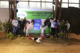 Morel Missy, du Gaec ferme Morel, sacrée Meilleure mamelle adulte 