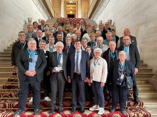 Voyage à Paris de la section des anciens exploitants de la FDSEA 01 