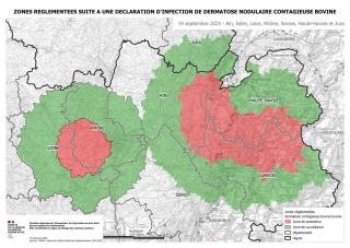 Deux périmètres sur le territoire français